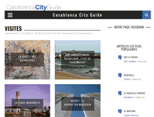 Tablet Screenshot of casablanca-cityguide.com